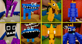 Baixar Rainbow Friends Chapter 2 MCPE Personalização para Android captura de tela 5