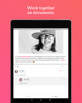 Baixar Writer - Escrever, debater, si Emprego para Android captura de tela 5