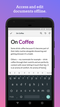Baixar Writer - Escrever, debater, si Emprego para Android captura de tela 7