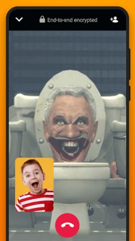 Baixar Skibidi Toilet Chamada Falsa Entretenimento para Android captura de tela 2