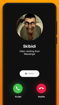 Baixar Skibidi Toilet Chamada Falsa Entretenimento para Android captura de tela 5