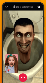 Baixar Skibidi Toilet Chamada Falsa Entretenimento para Android captura de tela 6
