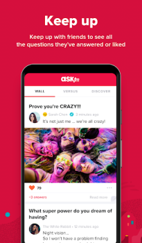 Baixar ASKfm: Ask & Chat Anonymously Social para Android captura de tela 5