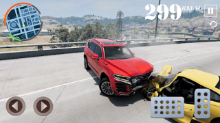 Baixar Auto Crash Test Car Simulator Raça para Android captura de tela 3