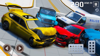 Baixar Auto Crash Test Car Simulator Raça para Android captura de tela 5