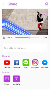 Baixar Редактор слайдшоу MiniMovie Editores e Reprodutores de Vídeo para Android captura de tela 5