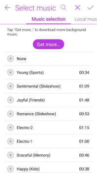 Baixar Редактор слайдшоу MiniMovie Editores e Reprodutores de Vídeo para Android captura de tela 6