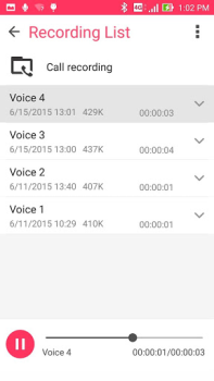 Baixar ASUS Sound Recorder Ferramentas para Android captura de tela 3