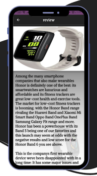 Baixar HONOR Band 6 smartwatch Guide Ferramentas para Android captura de tela 2