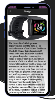 Baixar HONOR Band 6 smartwatch Guide Ferramentas para Android captura de tela 5