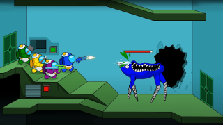 Baixar Imposter in Garten: 100 Doors Jogos de ação para Android captura de tela 4