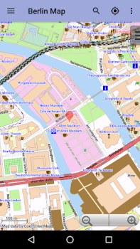 Baixar Berlin Offline City Map Lite Viagens para Android captura de tela 3