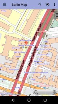 Baixar Berlin Offline City Map Lite Viagens para Android captura de tela 5