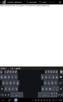 Baixar A.I. Tablet teclado Emprego para Android captura de tela 7