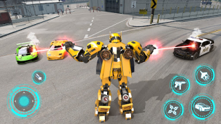 Baixar Robot War: Car Transform Game Jogos de ação para Android captura de tela 2