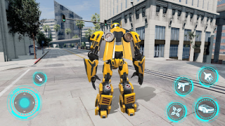 Baixar Robot War: Car Transform Game Jogos de ação para Android captura de tela 3