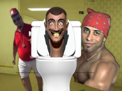 Baixar Nextbot Chasing Skibidi toilet Arcade para Android captura de tela 4