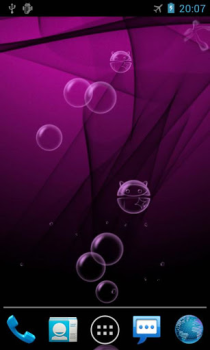 Baixar Bubble Fundo Dinâmica Personalização para Android captura de tela 3