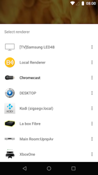 Baixar BubbleUPnP DLNA/Chromecast Editores e Reprodutores de Vídeo para Android captura de tela 2
