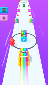 Baixar Jelly Run 2048 Casual para Android captura de tela 4