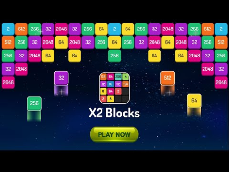 Baixar X2 Blocks : 2048 Merge Games Quebra-cabeças para Android captura de tela 8