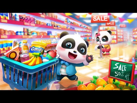 Baixar Supermercado do Bebê Panda Jogos de Aprendizagem para Android captura de tela 8