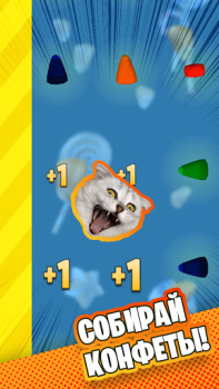 Baixar Candy Cat Arcade para Android captura de tela 2