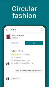 Baixar Vinted: compra e vende roupas Compras para Android captura de tela 6
