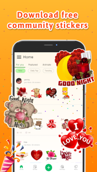 Baixar Personal Stickers-StickerMaker Contato para Android captura de tela 5