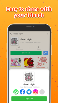 Baixar Personal Stickers-StickerMaker Contato para Android captura de tela 6