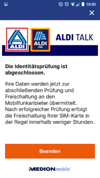 Baixar ALDI TALK Aktivierung Contato para Android captura de tela 3