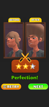 Baixar Fade Master 3D: Barber Shop Simuladores para Android captura de tela 4