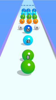 Baixar Ball Run 2048: merge number Casual para Android captura de tela 2