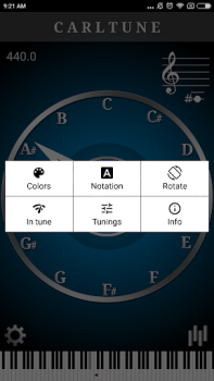 Baixar CarlTune - Chromatic Tuner Música e áudio para Android captura de tela 3