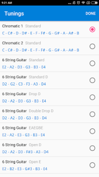 Baixar CarlTune - Chromatic Tuner Música e áudio para Android captura de tela 6