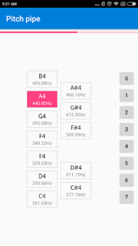 Baixar CarlTune - Chromatic Tuner Música e áudio para Android captura de tela 7