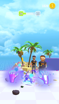 Baixar Elemental Gloves: Mão do Poder Arcade para Android captura de tela 2