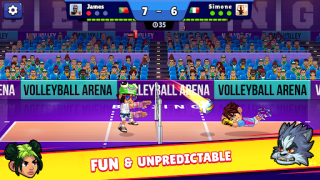 Baixar Volleyball Arena: Spike Hard Jogos de esporte para Android captura de tela 2