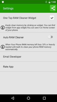 Baixar Clean RAM Memory Ferramentas para Android captura de tela 3