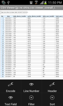 Baixar CSV Viewer Negócios para Android captura de tela 7