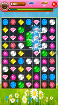 Baixar Diamond Rush Quebra-cabeças para Android captura de tela 2