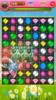 Baixar Diamond Rush Quebra-cabeças para Android captura de tela 6