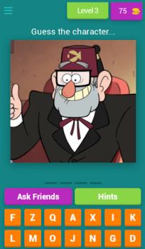 Baixar Gravity Falls GAME Jogos de palavras para Android captura de tela 4