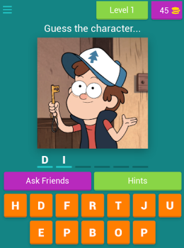 Baixar Gravity Falls GAME Jogos de palavras para Android captura de tela 7