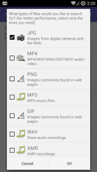 Baixar DiskDigger recuperação fotos Ferramentas para Android captura de tela 6