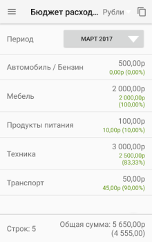 Baixar Home Bookkeeping Finanças para Android captura de tela 6