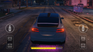 Baixar Model X Tesla Car Parking Game Simuladores para Android captura de tela 2