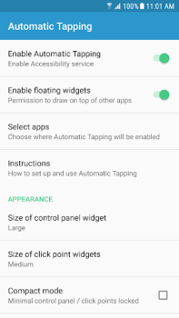 Baixar Automatic Tapping—Auto Clicker Ferramentas para Android captura de tela 5