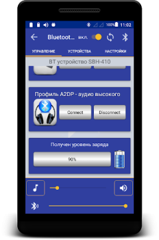 Baixar Bluetooth Audio Widget Battery Negócios para Android captura de tela 3
