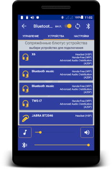 Baixar Bluetooth Audio Widget Battery Negócios para Android captura de tela 5